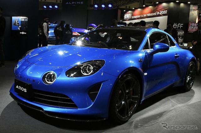 アルピーヌ A110 改良新型(A110S。東京オートサロン2022)