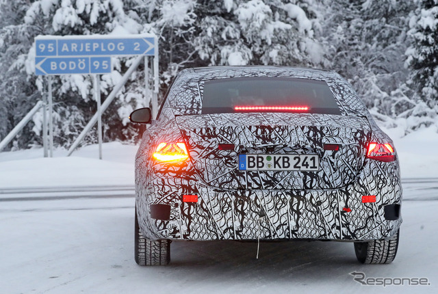 メルセデスベンツ Eクラス 次期型プロトタイプ(スクープ写真)