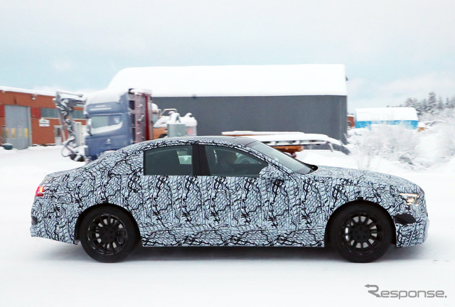 メルセデスベンツ Eクラス 次期型プロトタイプ(スクープ写真)