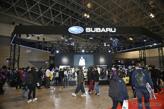 東京オートサロン2022 スバルブース