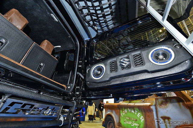 NATS自動車大学校の学生が制作した5ドアのジムニー『NATS JIMNY kimun kamy』(東京オートサロン2022)