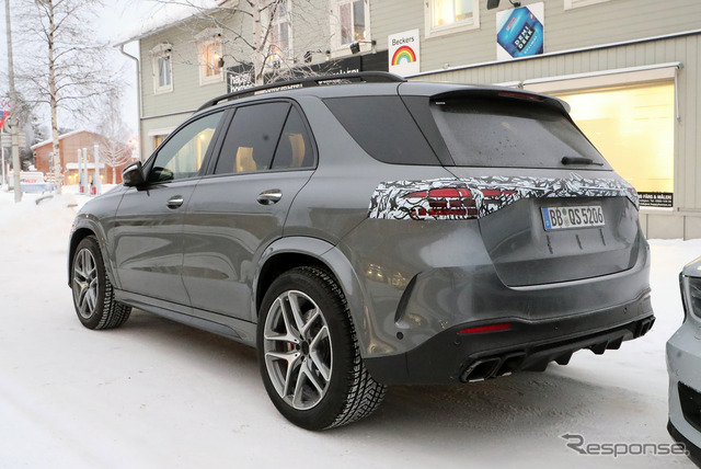 メルセデスAMG GLE 63 プロトタイプ(スクープ写真)