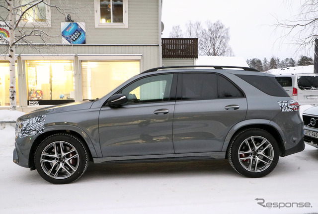 メルセデスAMG GLE 63 プロトタイプ（スクープ写真）