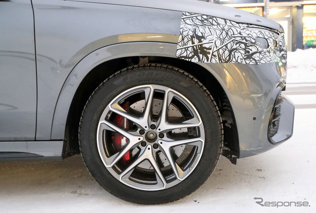 メルセデスAMG GLE 63 プロトタイプ(スクープ写真)