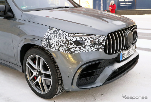 メルセデスAMG GLE 63 プロトタイプ(スクープ写真)