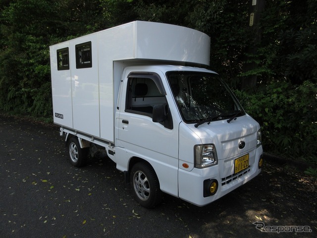 災害避難対応ワンルームカー Cタイプ(4枚窓仕様)