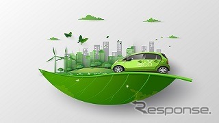 自動車の脱炭素化(イメージ)