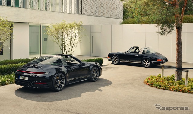 911エディション50Yポルシェデザインと911S 2.4タルガ