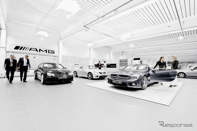 AMG専用ショールーム、世界175か所に開設へ