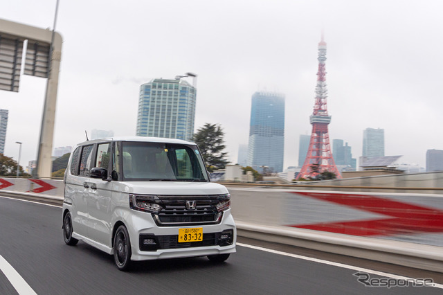 Honda N-BOX Custom STYLE+ BLACK