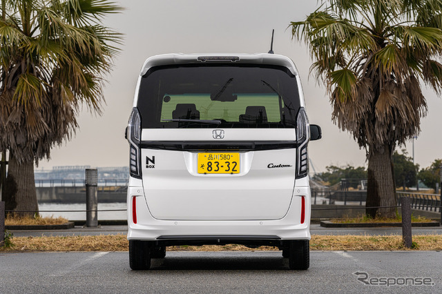 Honda N-BOX Custom STYLE+ BLACK