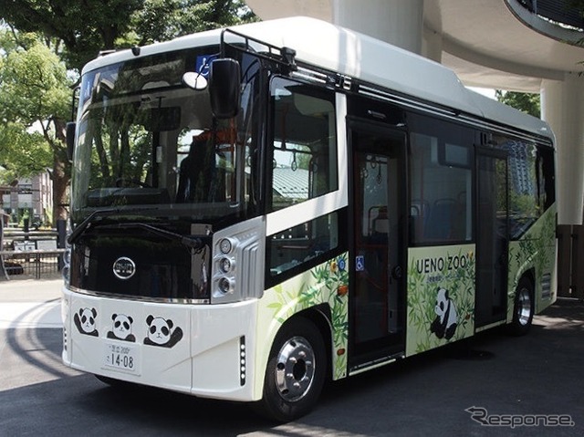 BYDの電気バス