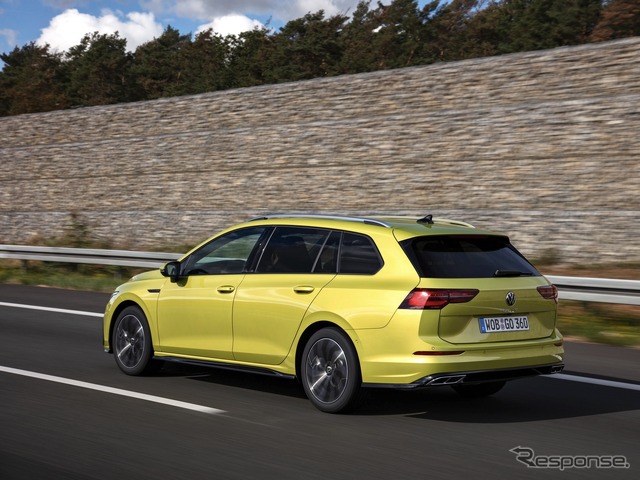 2022年導入予定:VWゴルフ・ヴァリアントTDI新型