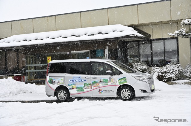 福井県永平寺町　デマンド型乗合タクシー『近助タクシー』