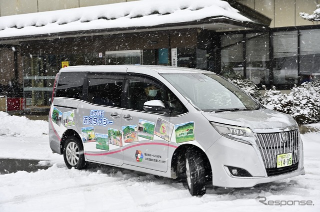 福井県永平寺町 デマンド型乗合タクシー『近助タクシー』