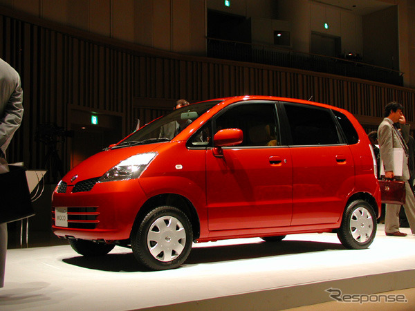 【日産『モコ』発表】あれ、『マーチ』より値段が……気にしない、気にしない