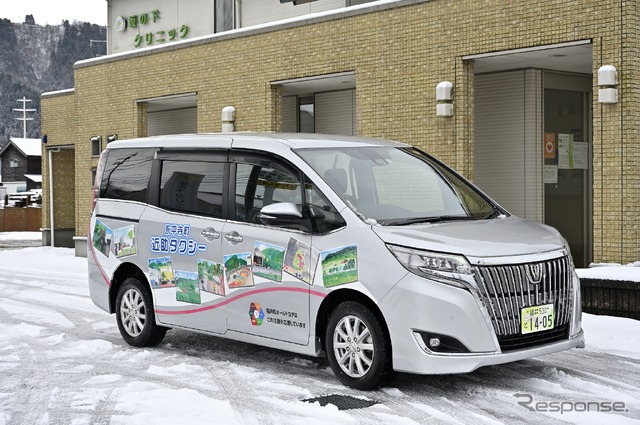 福井県永平寺町 デマンド型乗合タクシー『近助タクシー』