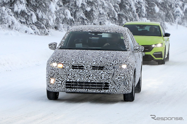 VW ヴィルタス プロトタイプ(スクープ写真)