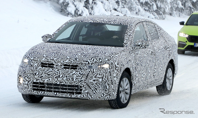 VW ヴィルタス プロトタイプ(スクープ写真)