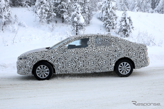 VW ヴィルタス プロトタイプ(スクープ写真)