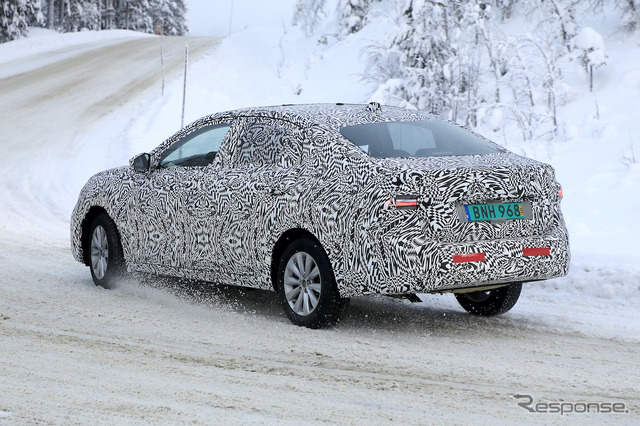 VW ヴィルタス プロトタイプ(スクープ写真)