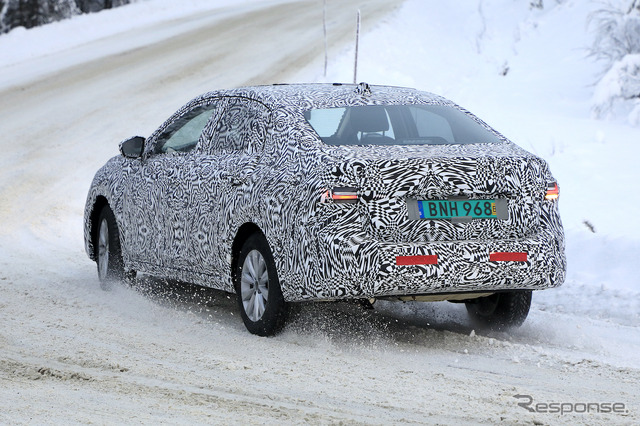 VW ヴィルタス プロトタイプ(スクープ写真)