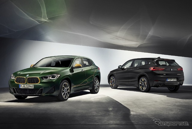BMW X2 の「エディション・ゴールドプレイ」