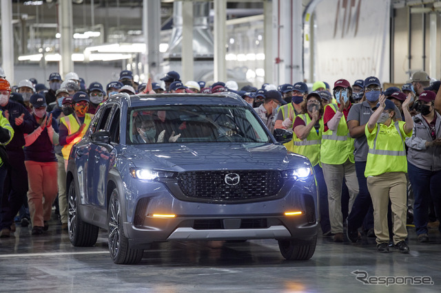 マツダ、米アラバマの新工場でCX-50の生産開始