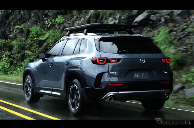 マツダ CX-50(動画スクリーンショット)