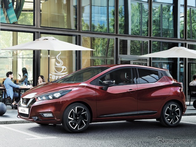 日産マイクラ欧州仕様。