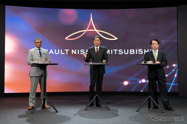 ルノー日産三菱アライアンス記者会見