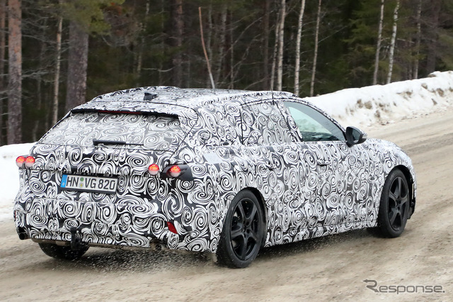 アウディ A4アバント 次期型プロトタイプ(スクープ写真)