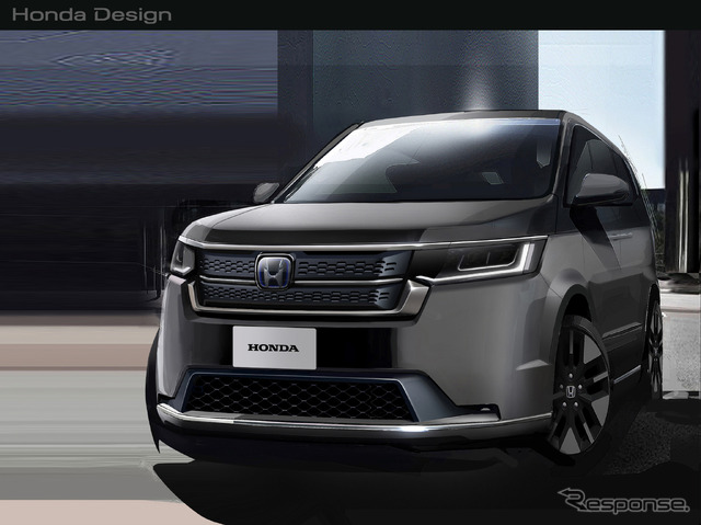 ホンダ・ステップワゴンSPADA:デザインスケッチ
