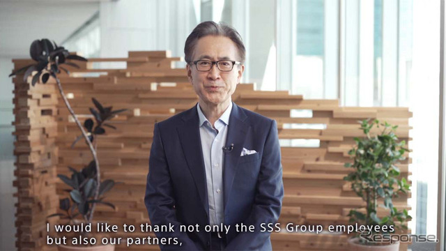 ソニーグループの吉田憲一郎社長からビデオメッセージが届けられた