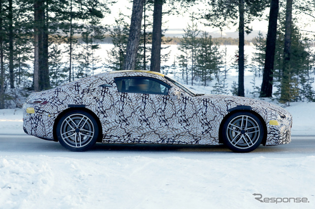 メルセデス AMG GTクーペ 次期型プロトタイプ(スクープ写真)