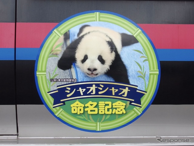 京成・双子パンダヘッドマーク大集合!