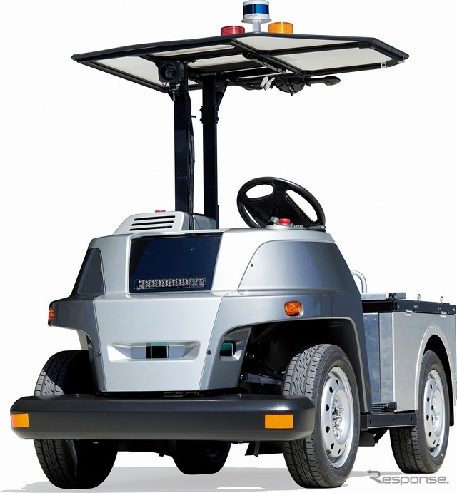 屋内外対応自動搬送用EV