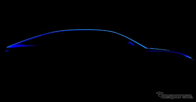 アルピーヌの新EV『GT Xオーバー』のティザースケッチ