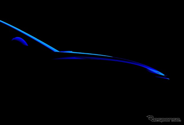 アルピーヌの新EV『GT Xオーバー』のティザースケッチ