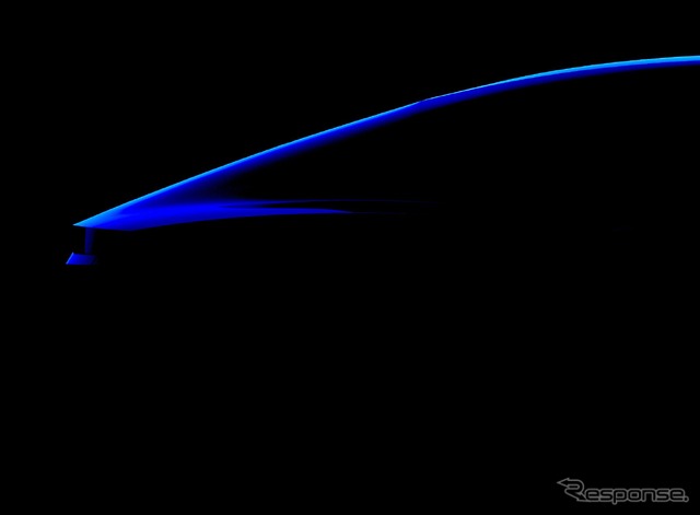 アルピーヌの新EV『GT Xオーバー』のティザースケッチ