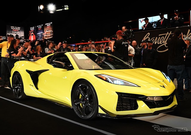 シボレー・コルベット Z06 新型の量産第一号車