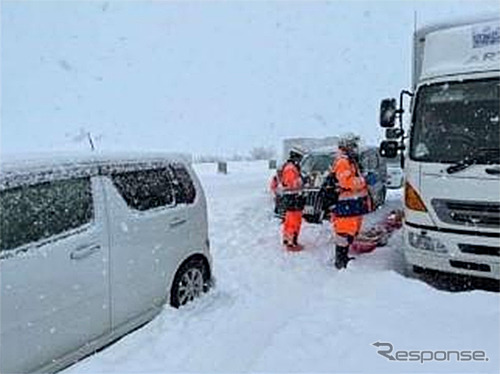 2021年1月に発生した北陸道・東海北陸道の大雪による渋滞