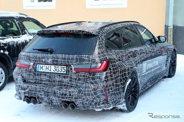 BMW M3ツーリング プロトタイプ(スクープ写真)