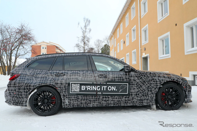 BMW M3ツーリング プロトタイプ(スクープ写真)