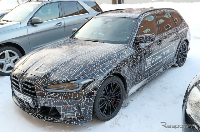 BMW M3ツーリング プロトタイプ(スクープ写真)