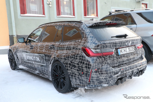 BMW M3ツーリング プロトタイプ(スクープ写真)