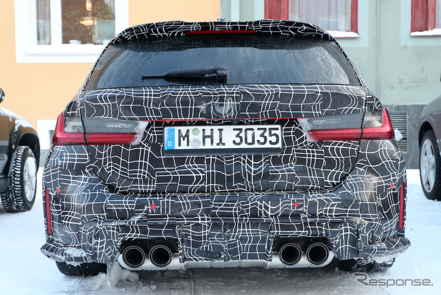 BMW M3ツーリング プロトタイプ(スクープ写真)