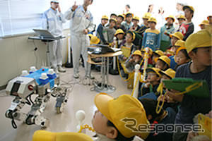 日本精工の子ども科学教室---小学生がベアリングの仕組みなど体験学習