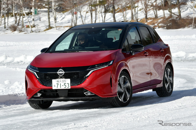 日産 e-POWER 4WD 試乗 ノート AURA 2WD