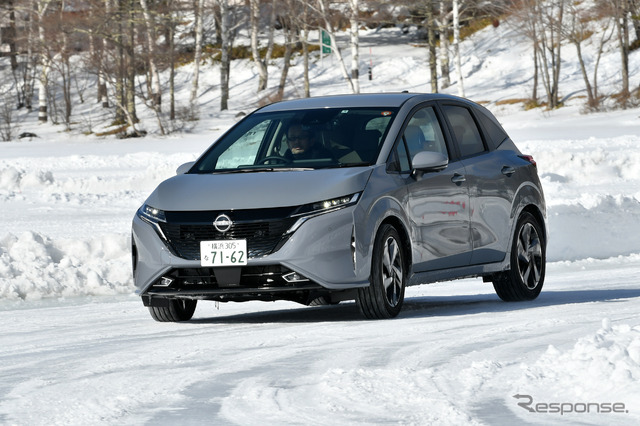 日産 e-POWER 4WD 試乗 ノート AURA 4WD